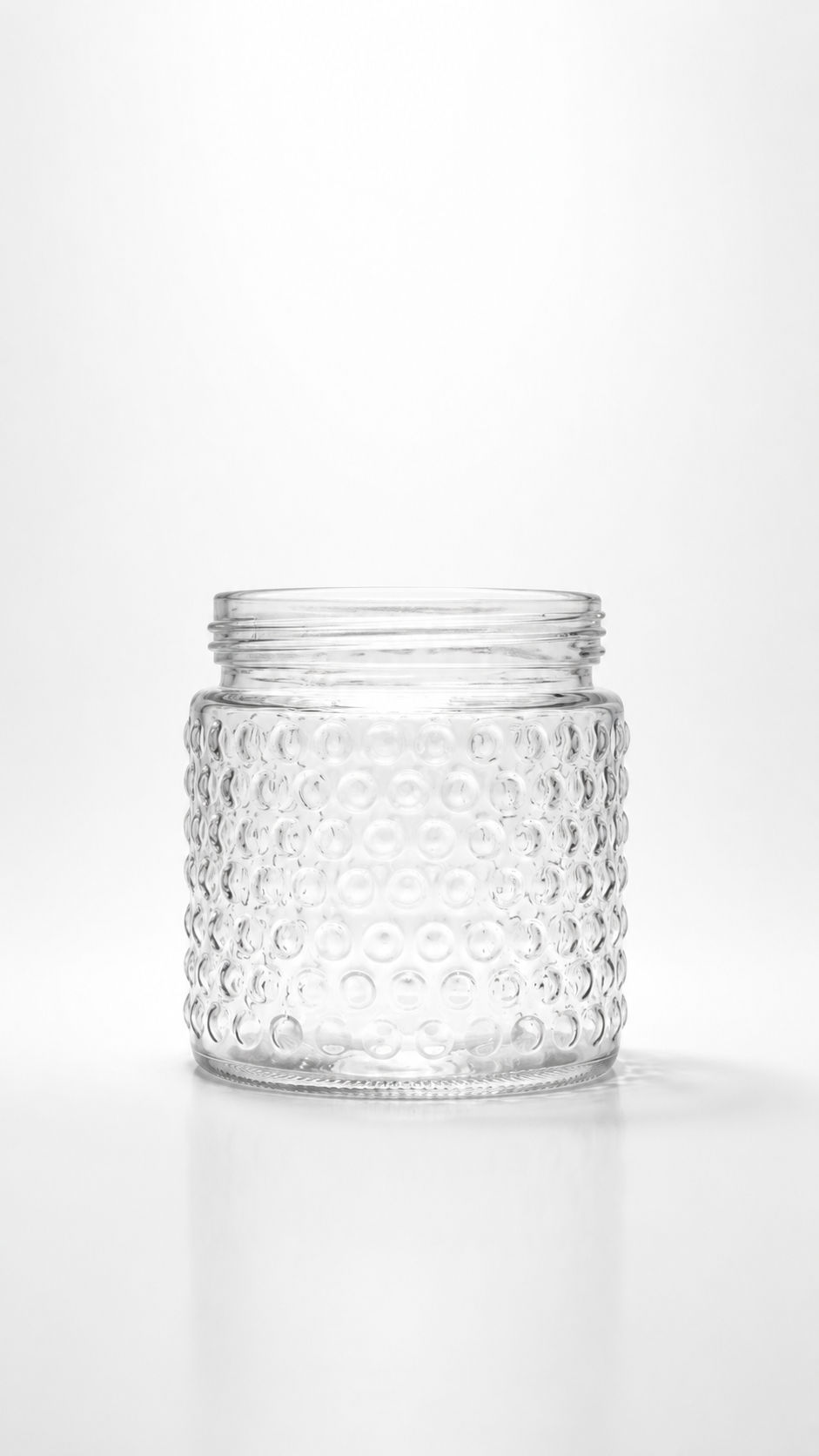 Beaded-Dot Storage Jar